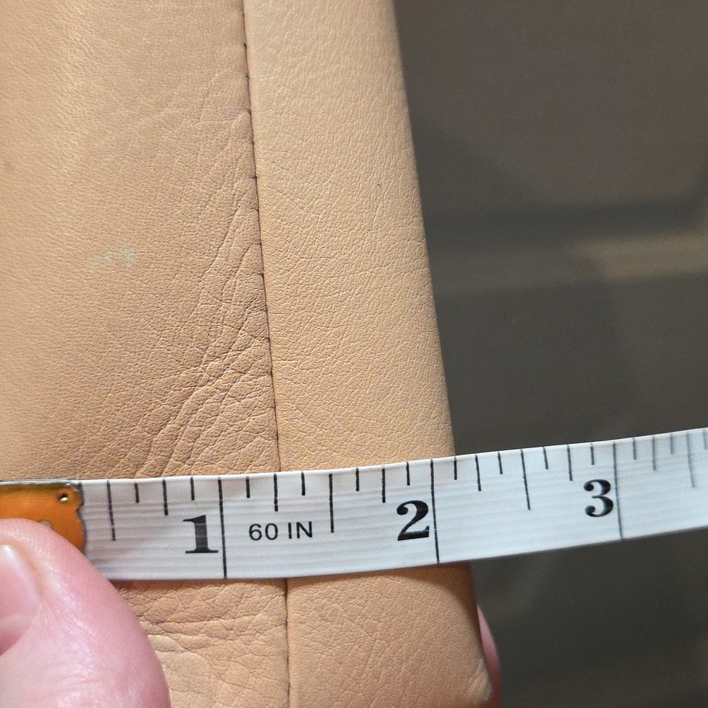 Madewell Small Transit Tote Top Handle Crossbody Leather Nude - Picture 12 of 12
